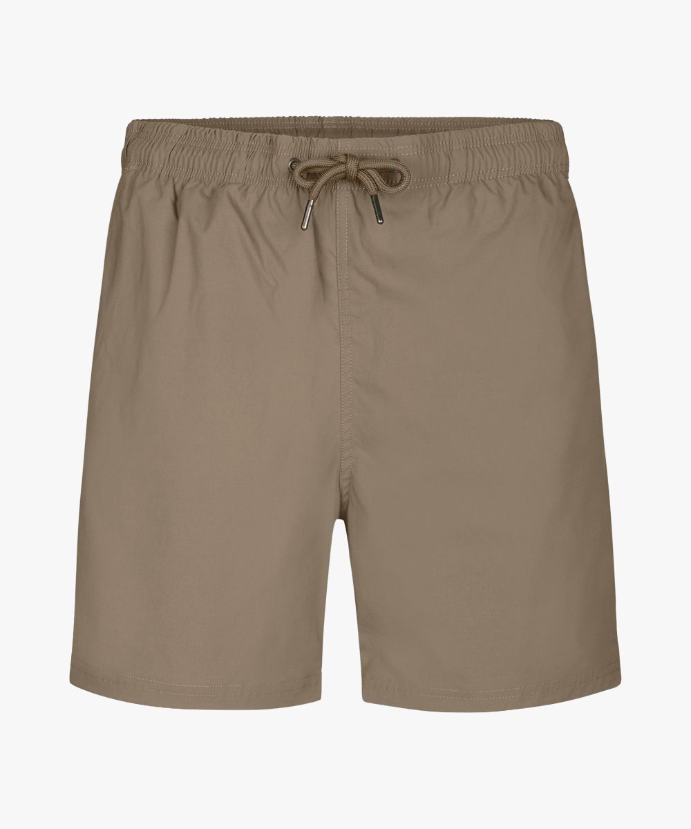 Beige zwembroek stretch