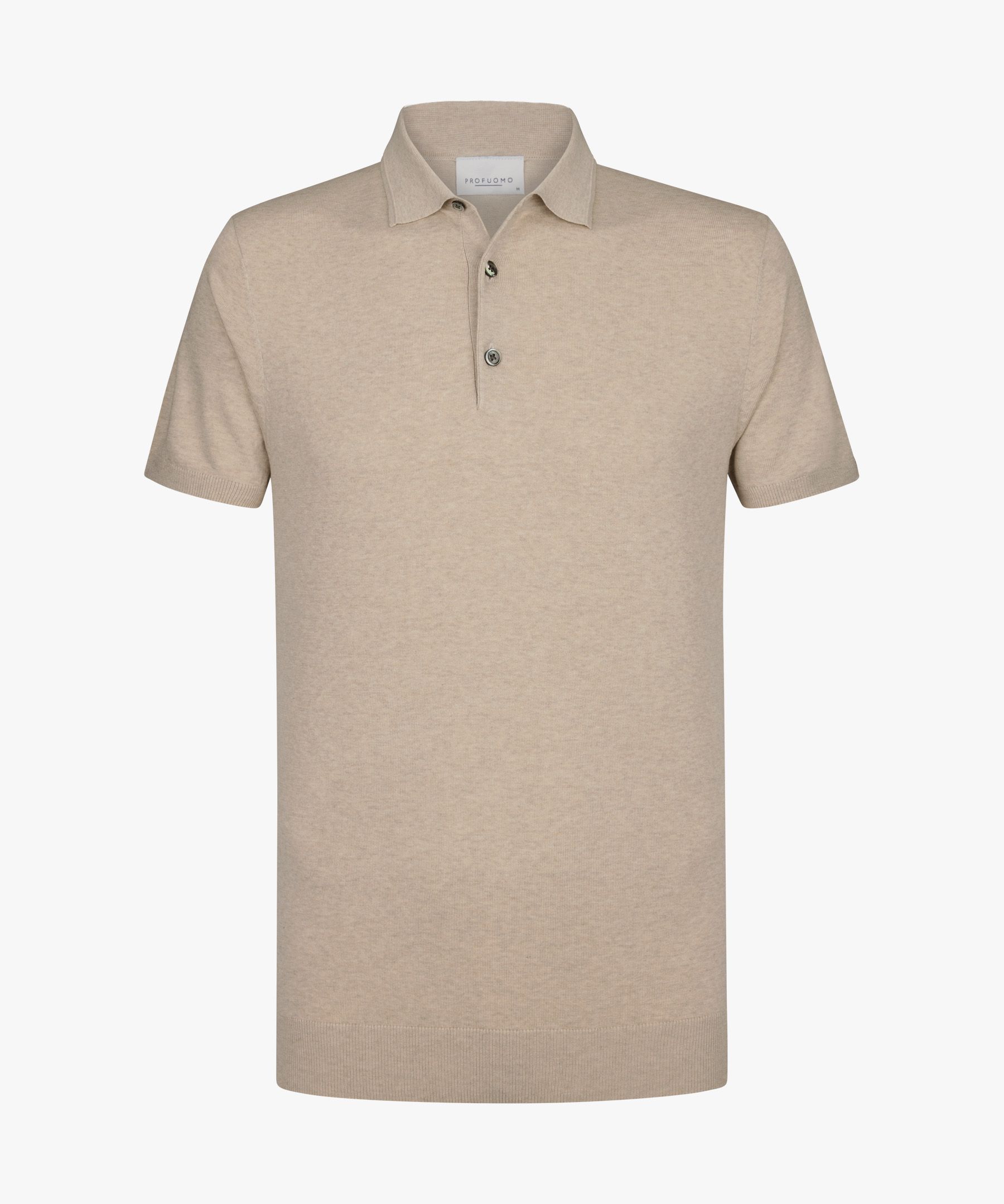 Sand luxury basic polo