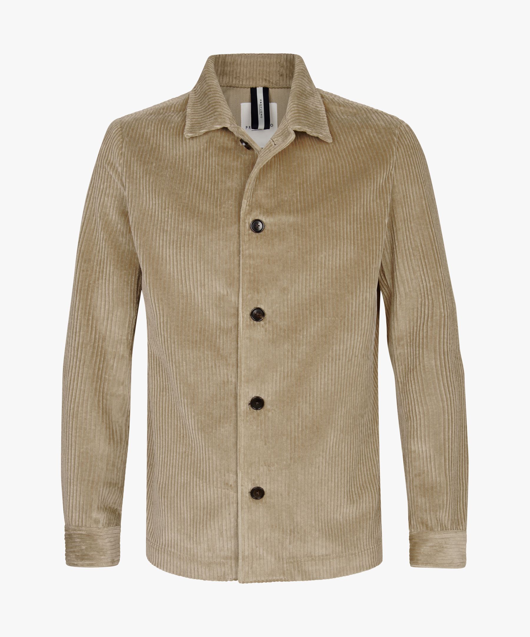 Beige corduroy overshirt