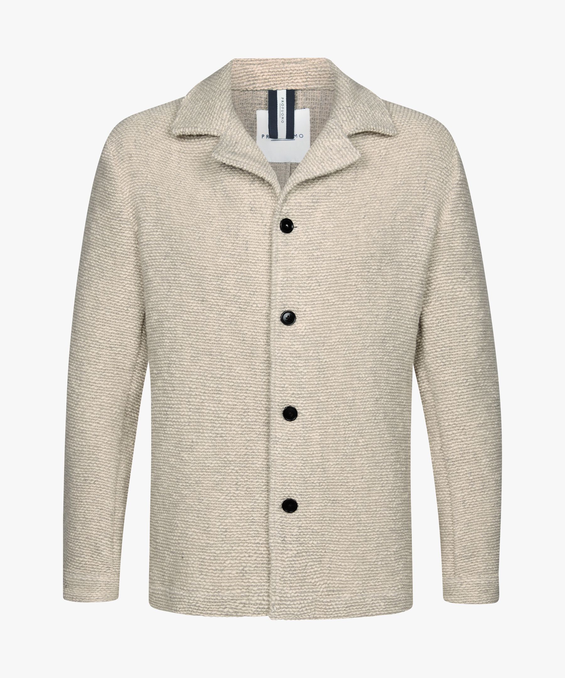 Off white textured overshirt