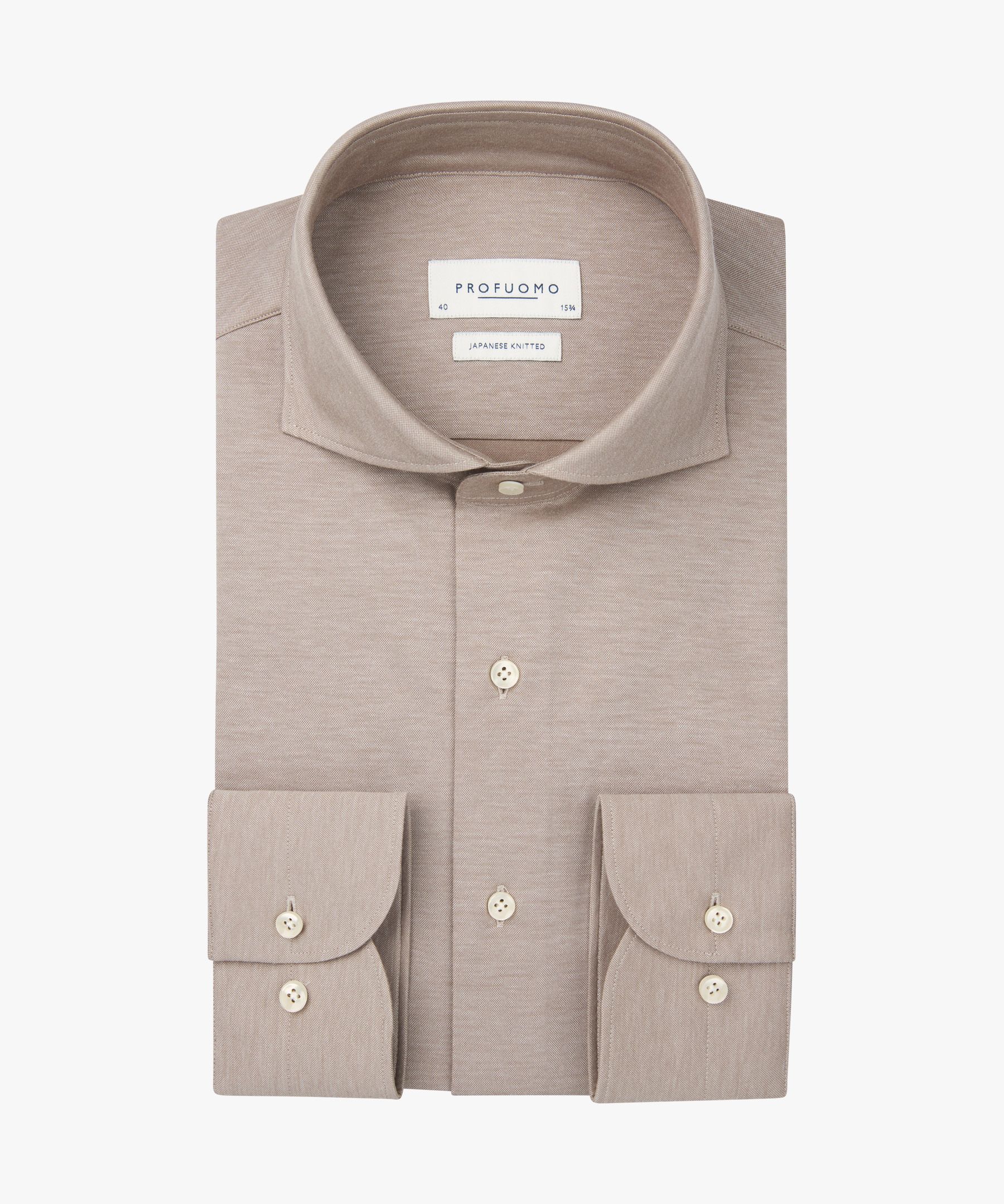 Green Japanese knitted shirt Profuomo