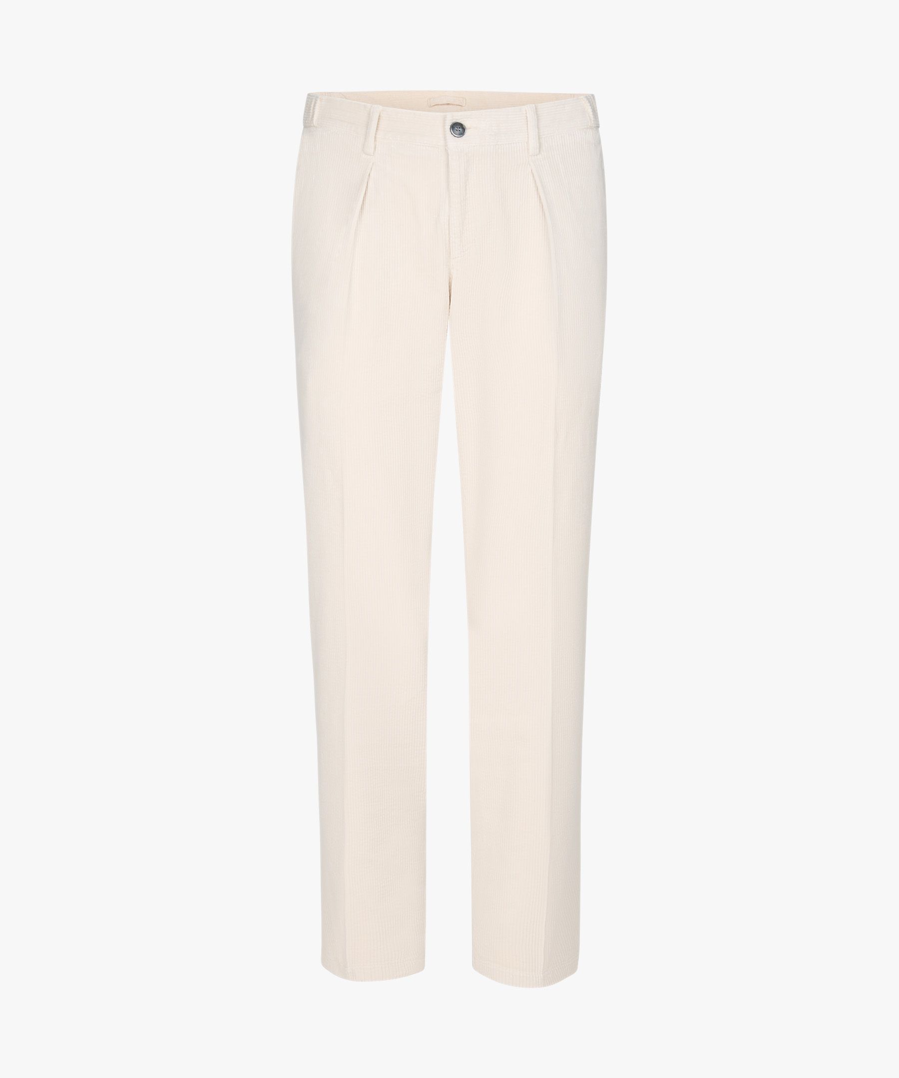 Off white corduroy trousers