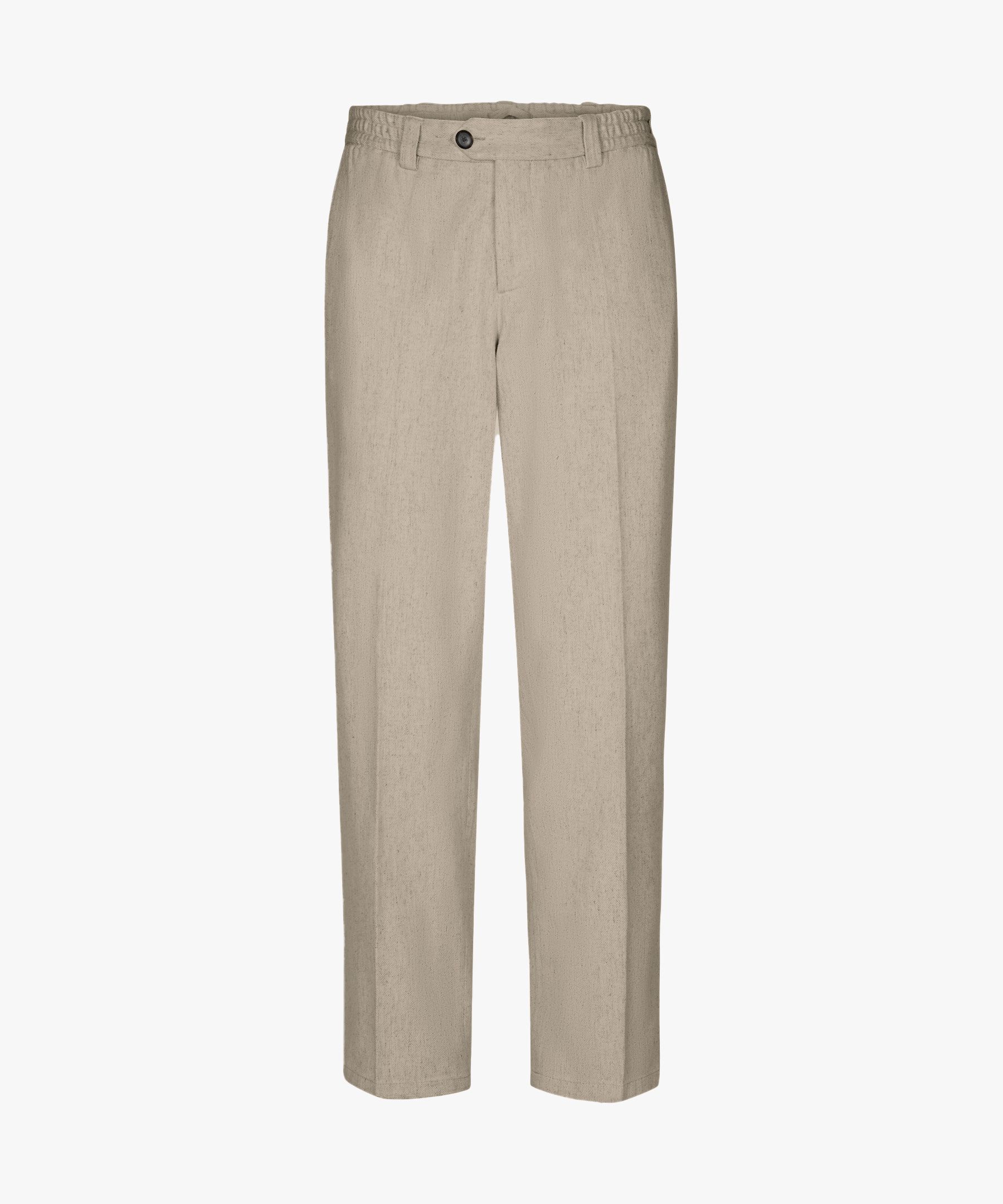 Ecru loose fit chinos