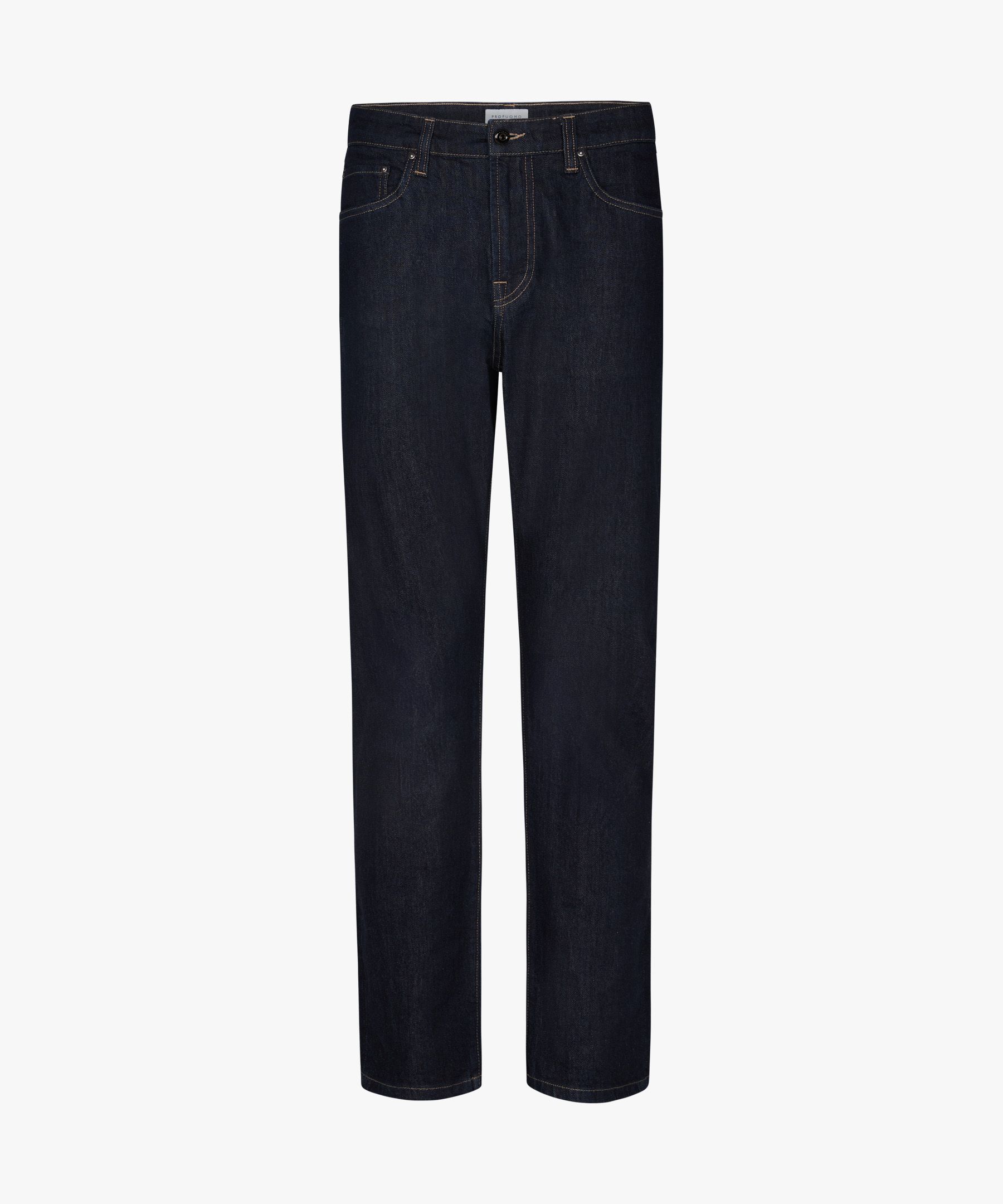 Donkerblauwe denim
