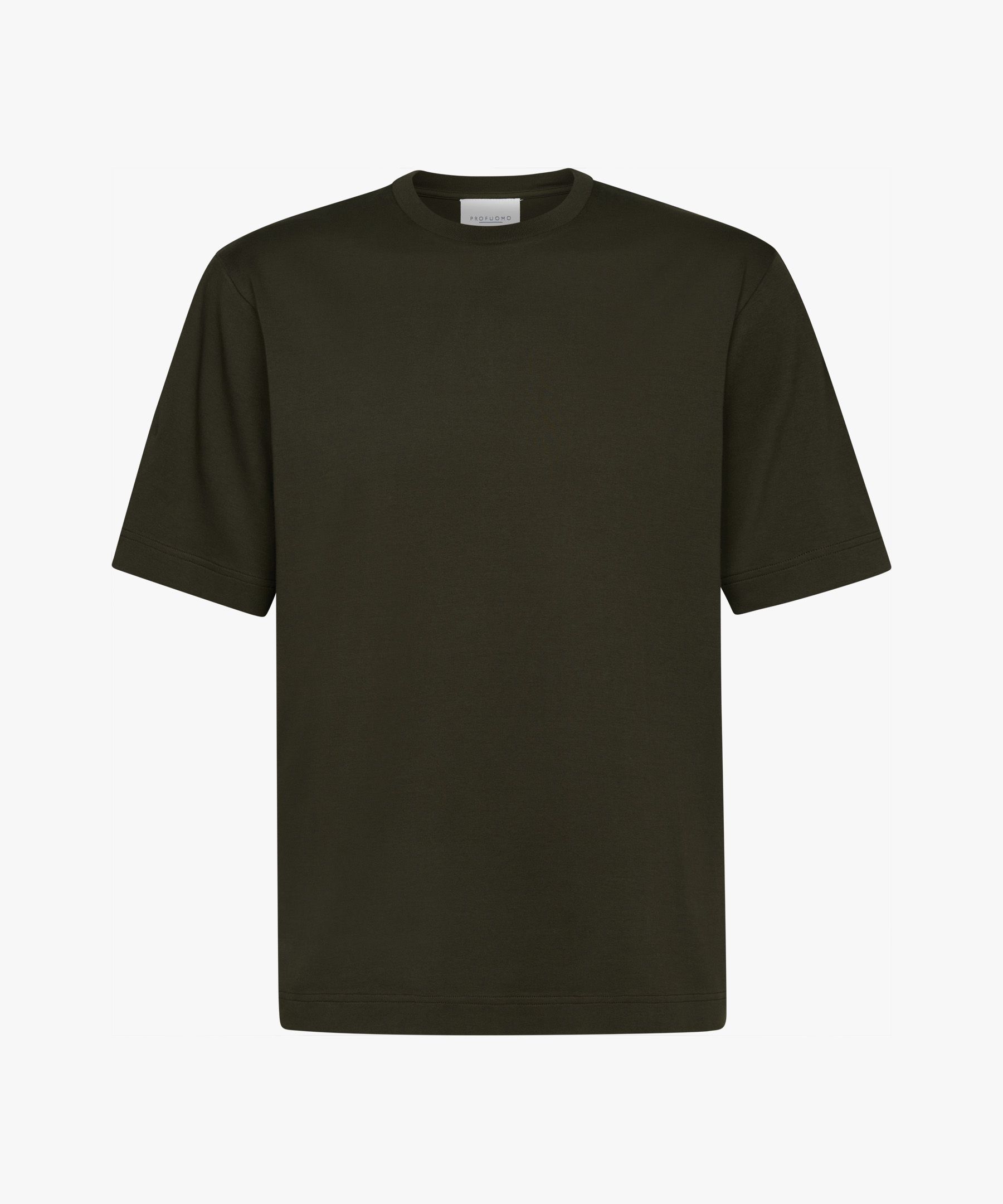 Donkergroen oversized t-shirt