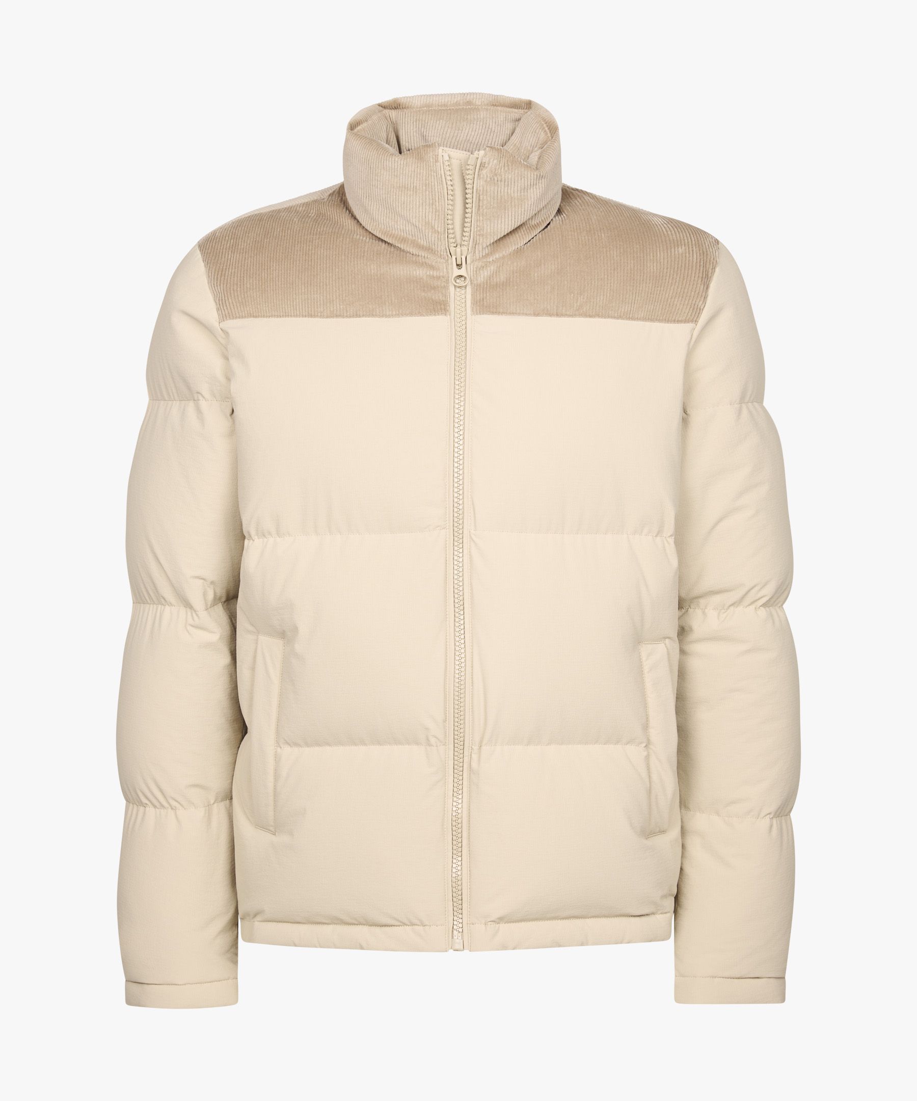 Corduroy puffer