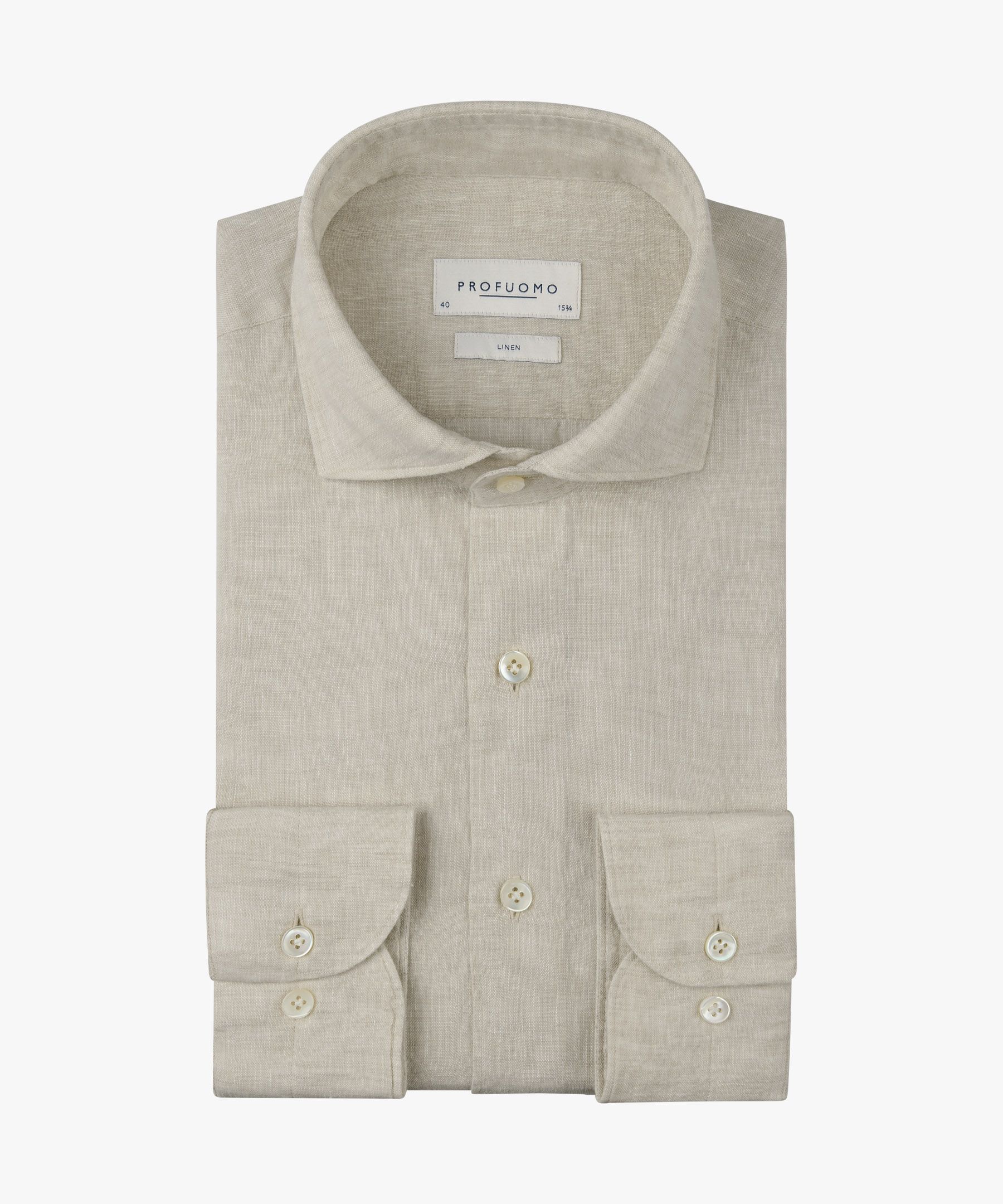 Sand linen shirt