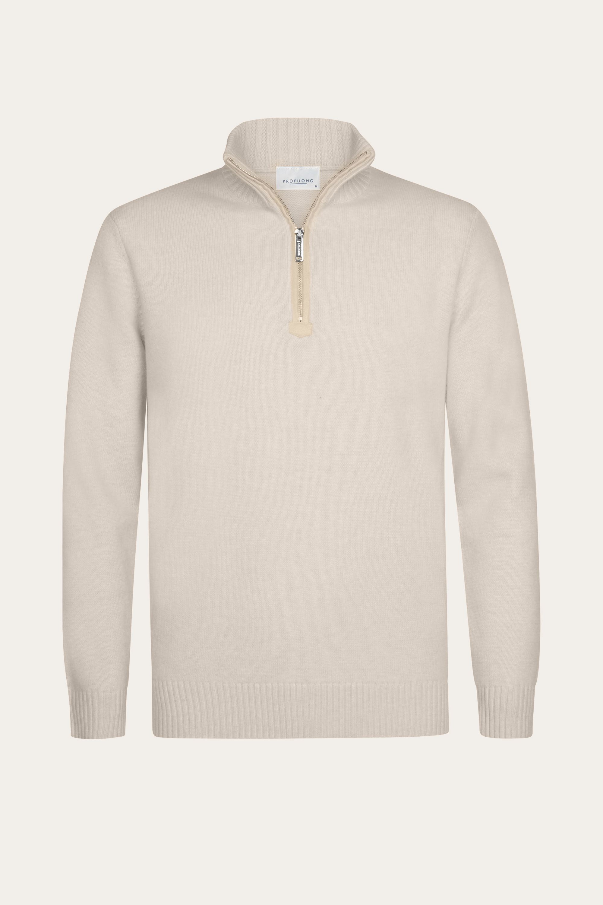 Zand soft wollen half zip