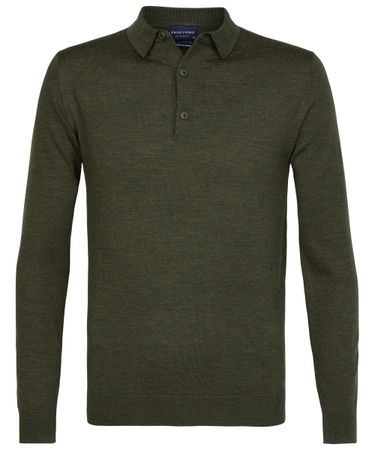 Army long sleeve polo