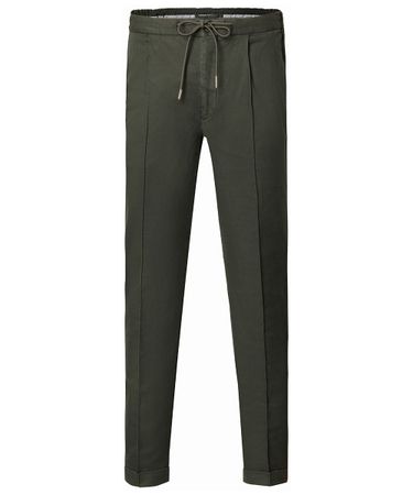 Army linen sportcord trousers