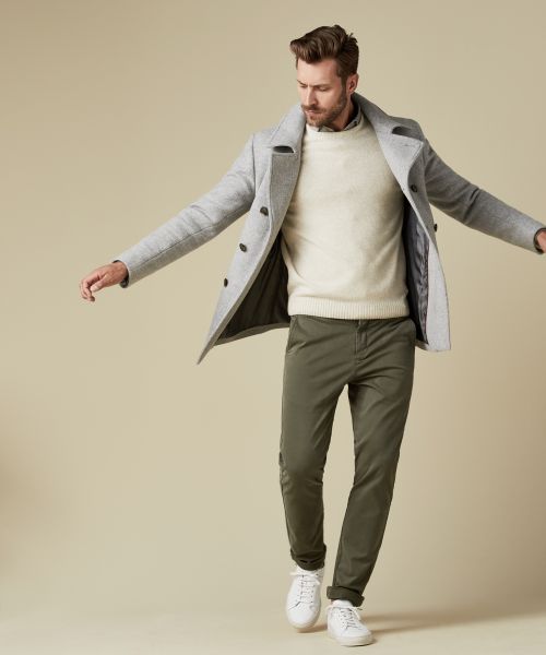 Profuomo® | Grey peacoat